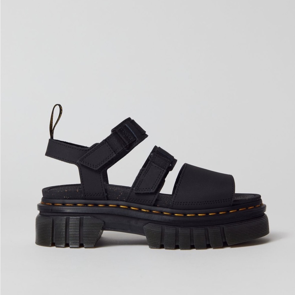 Dr. Martens Black Chunky Sandals